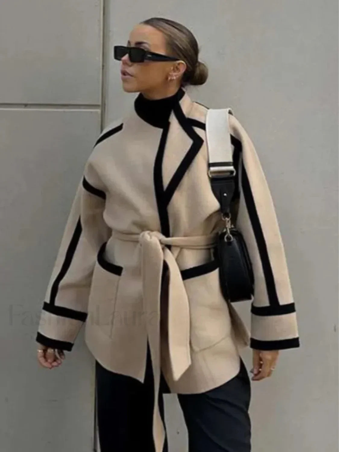 Casual Lace Up Women’s Overcoats