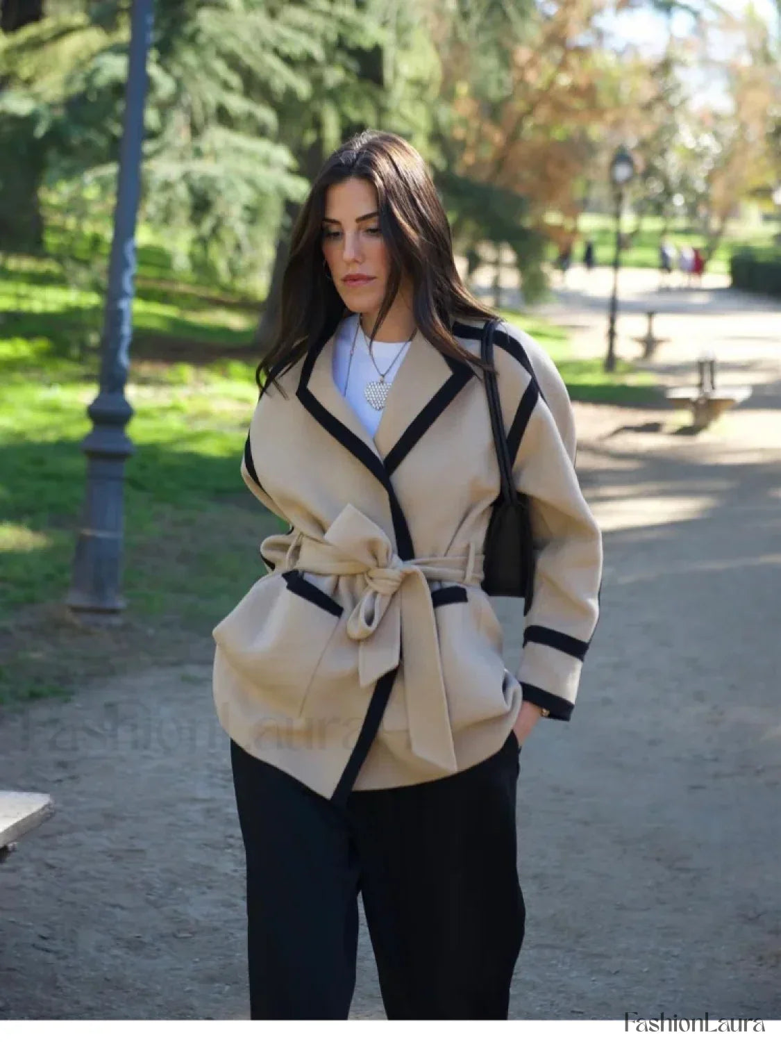Casual Lace Up Women’s Overcoats