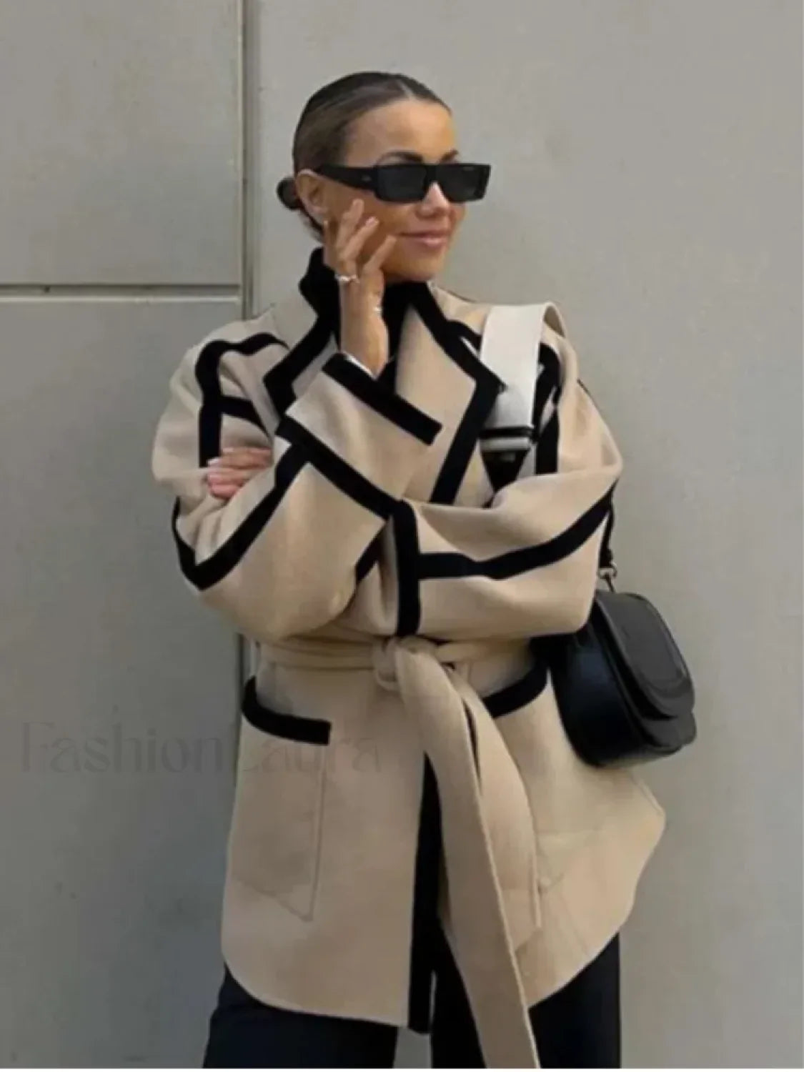 Casual Lace Up Women’s Overcoats