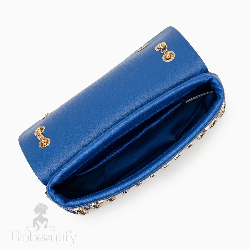 Chantal Clutch Bag With Diamond Detail