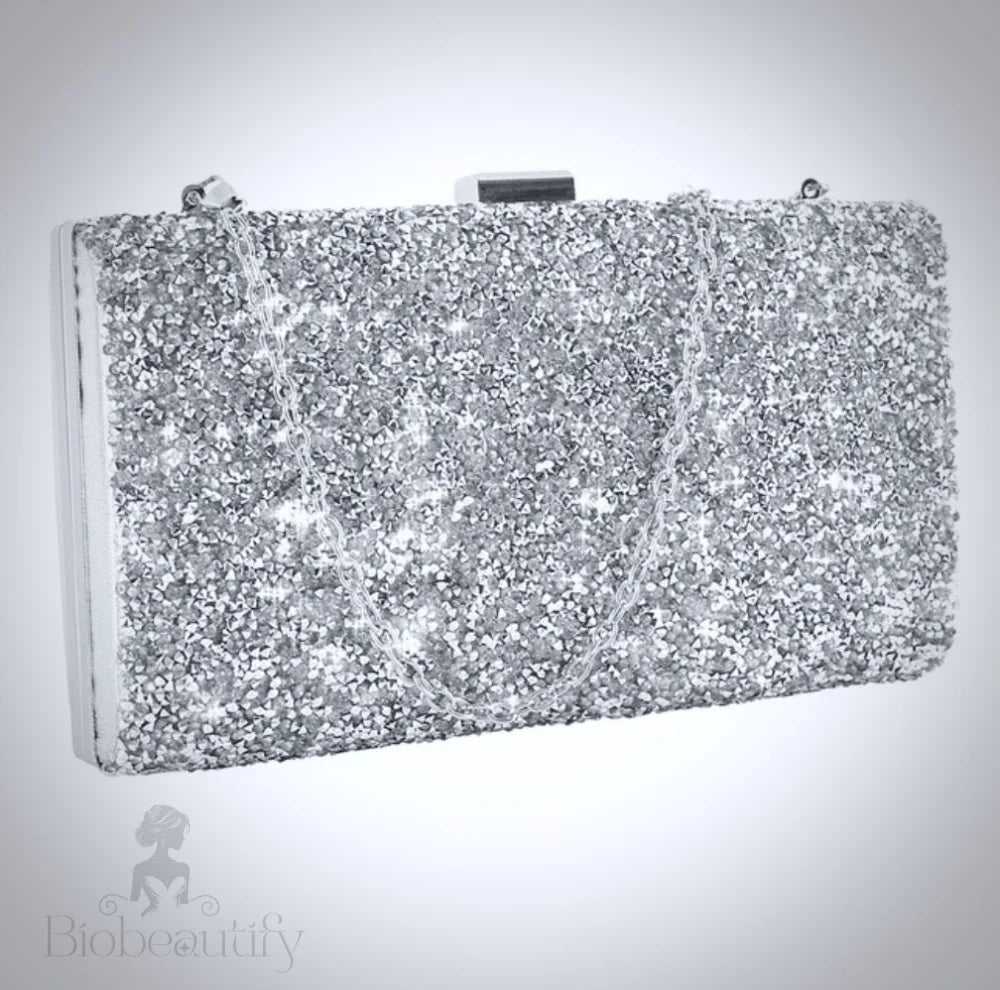 Charlee Crystalized Bridal Clutch