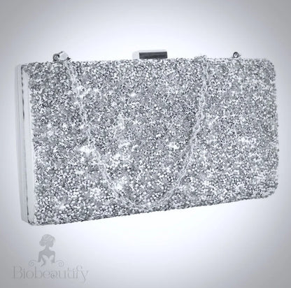 Charlee Crystalized Bridal Clutch