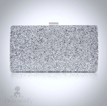 Charlee Crystalized Bridal Clutch