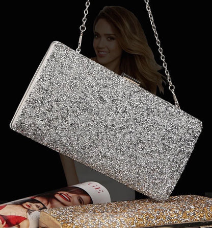 Charlee Crystalized Bridal Clutch