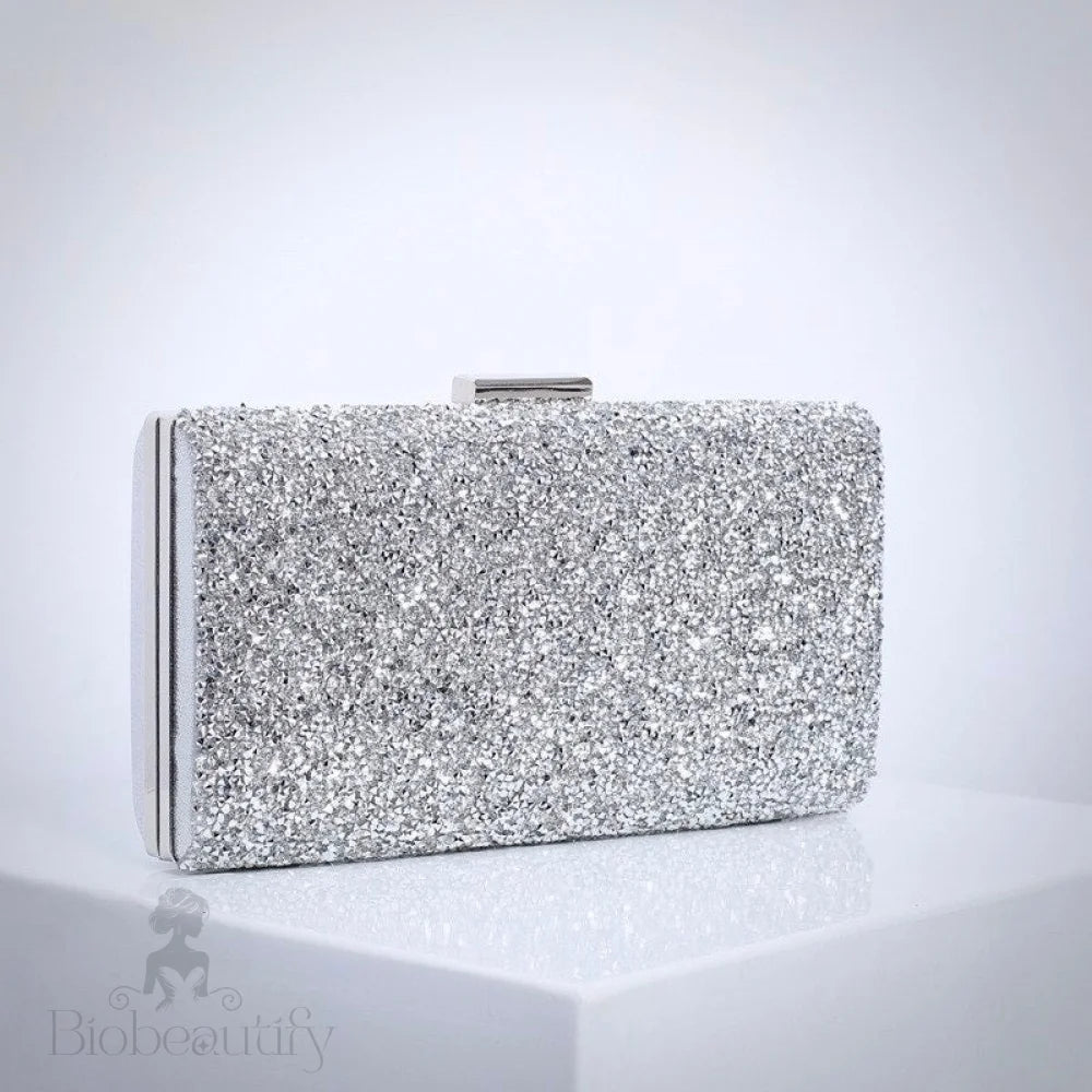 Charlee Crystalized Bridal Clutch