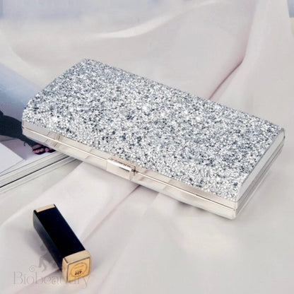 Charlee Crystalized Bridal Clutch