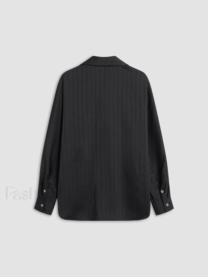 Charlotte Oversized Button Up Collared Shirt Shirts