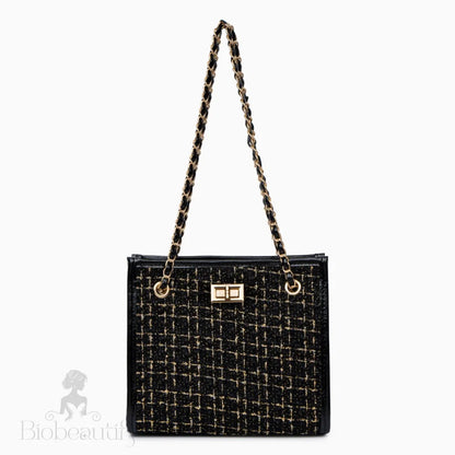 Checkered Shoulder Bag