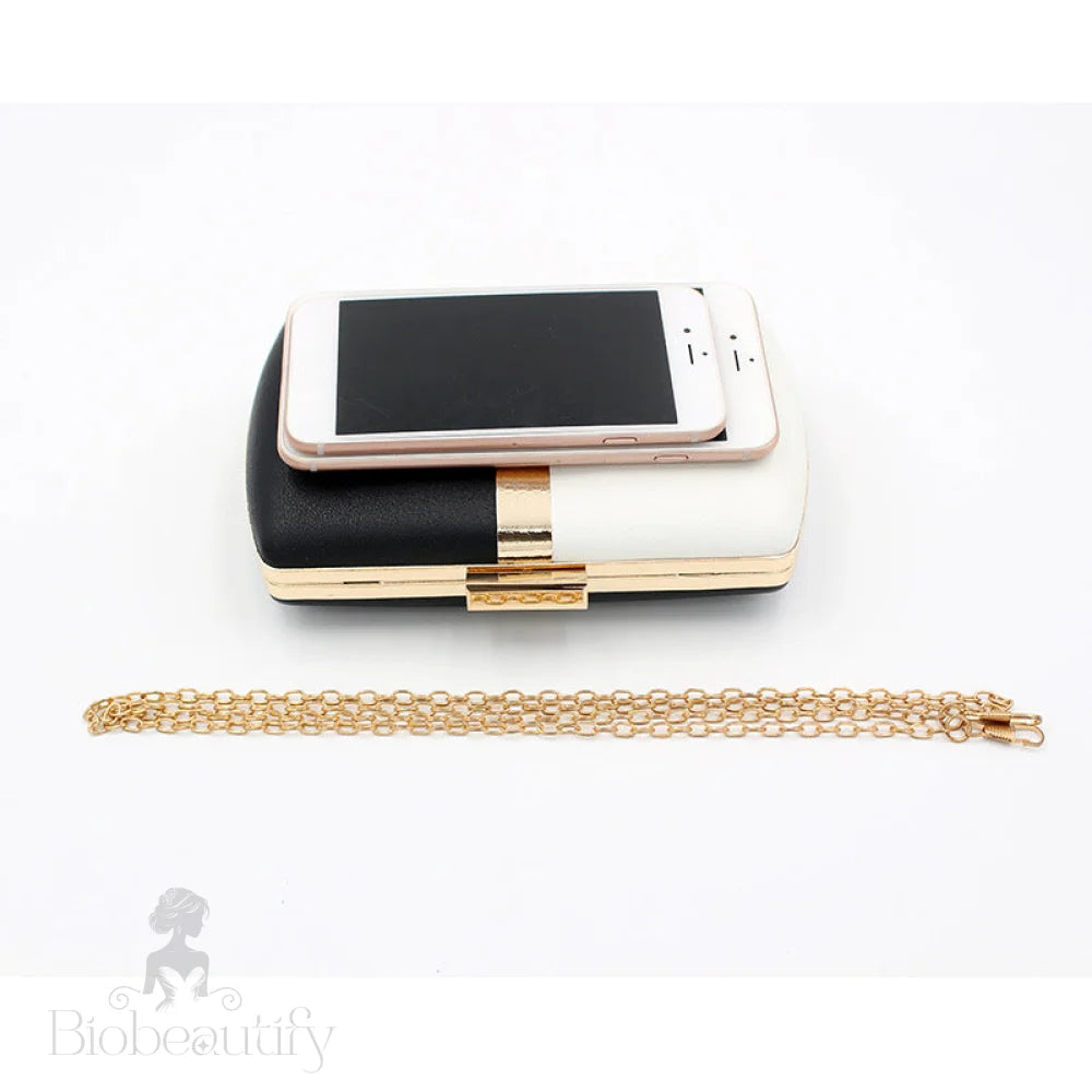 Cheryl Gold Clutch Bag