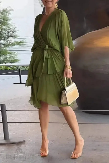 Chiffon Mini Dress