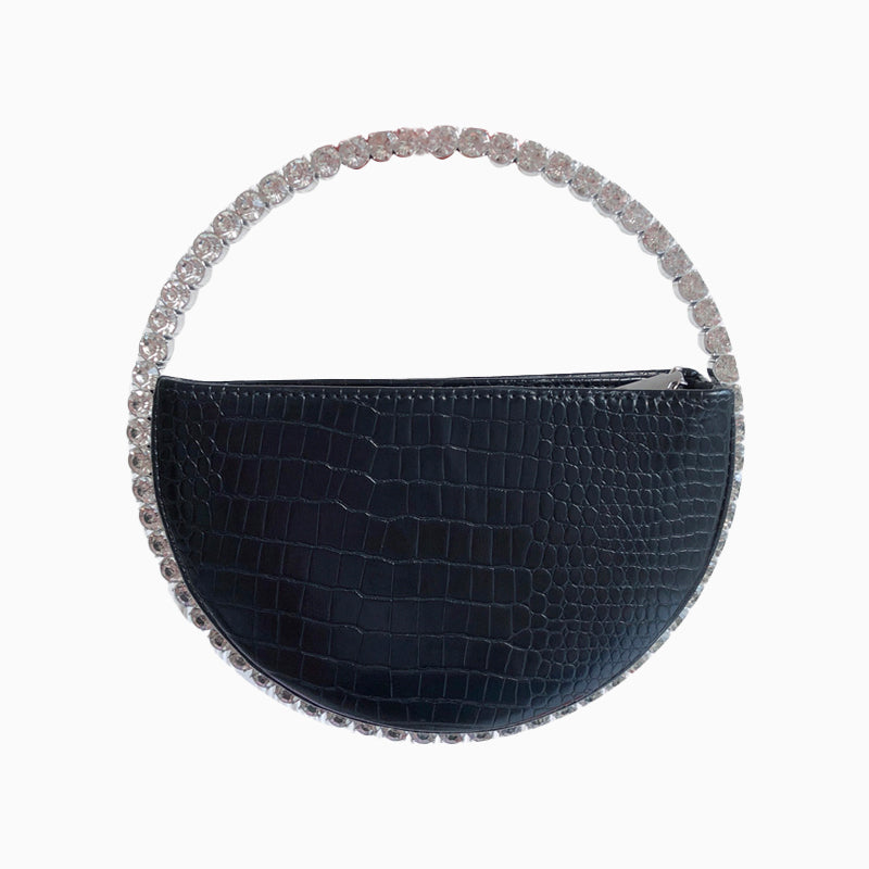 Round Evening Clutch