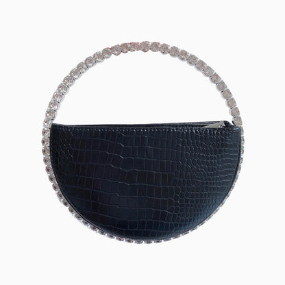 Round Evening Clutch