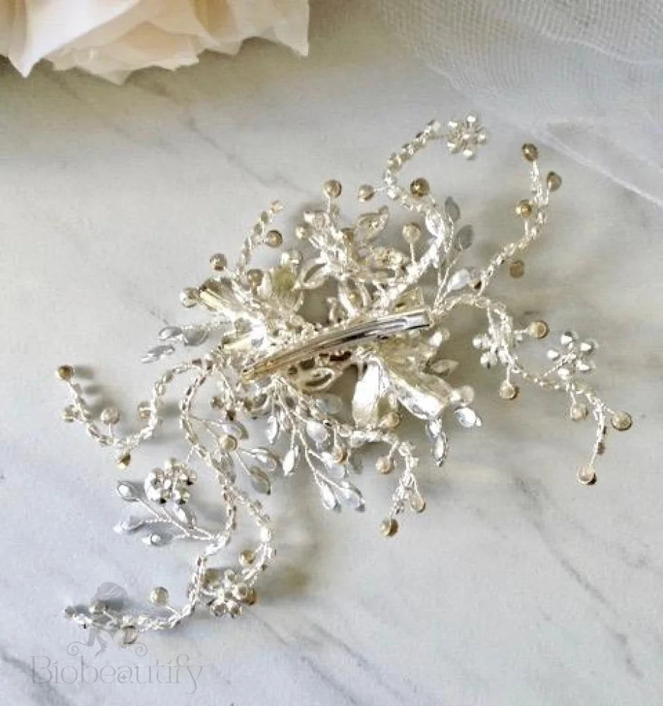 Clarise Crystal Bridal Hair Vine