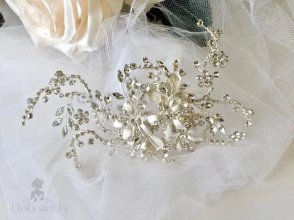 Clarise Crystal Bridal Hair Vine