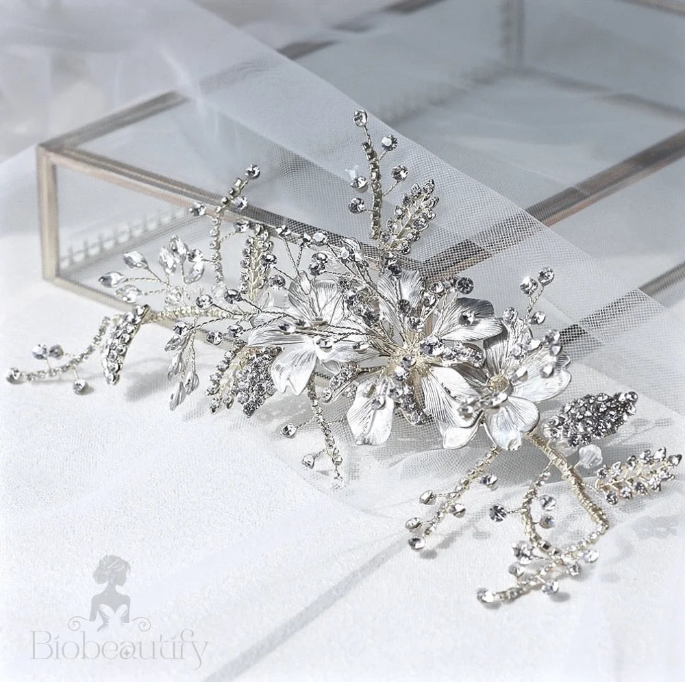 Wedding Hair Accessories - Crystal Bridal Hair Comb - Available in Gold and Silver