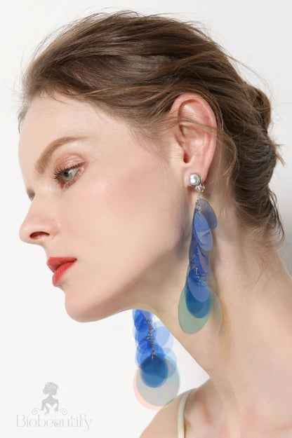 Colorful Sequin Jelly Earrings