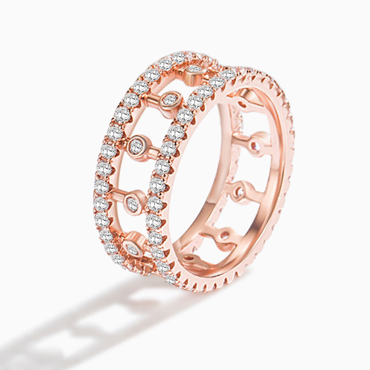 Modern Ring Rose Gold / 6
