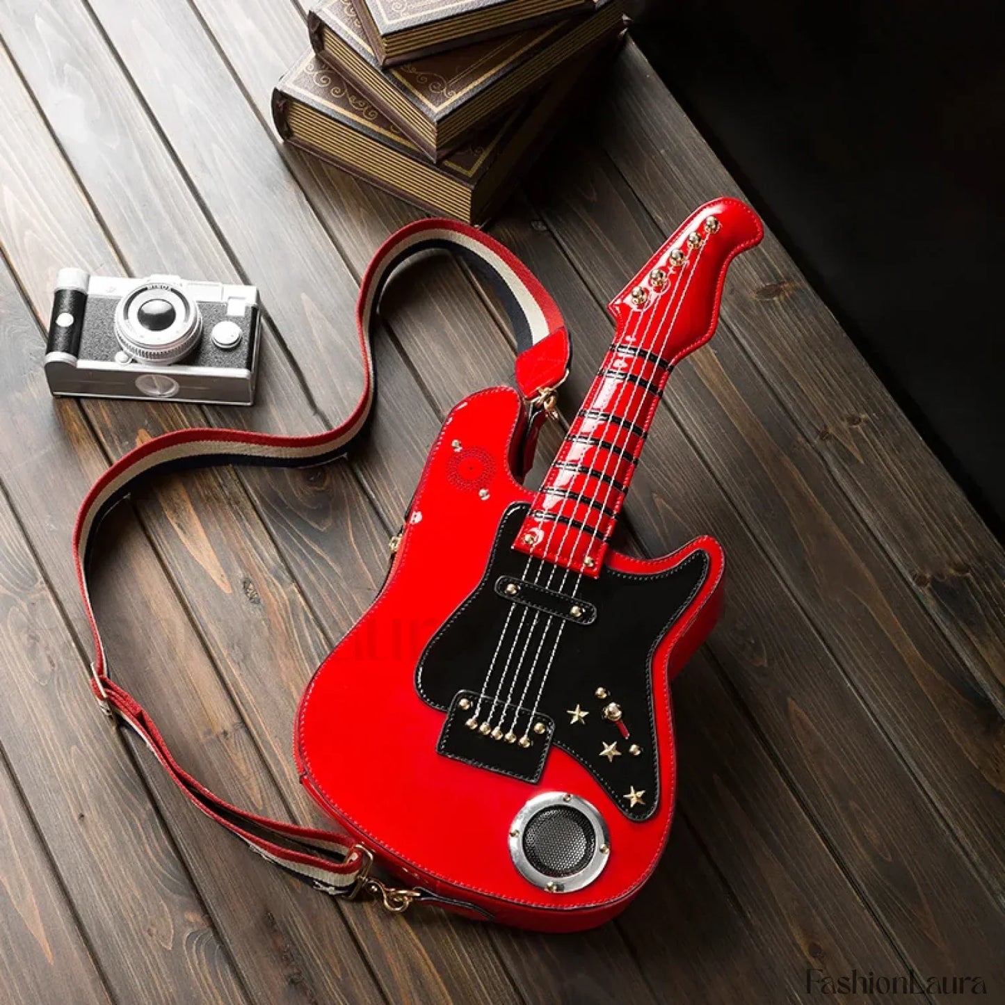 Cool Retro Violin British Style Novelty Personality Gothic Bag