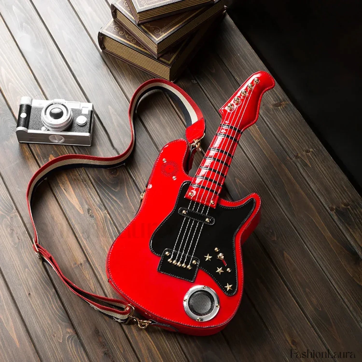 Cool Retro Violin British Style Novelty Personality Gothic Bag