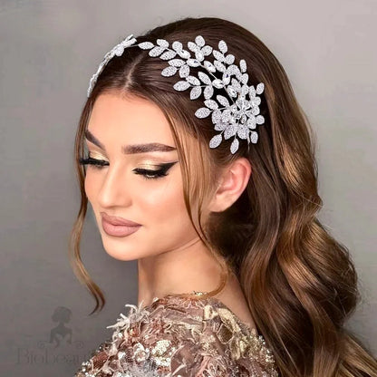 Cosette Silver Crystal Bridal Hair Accessory