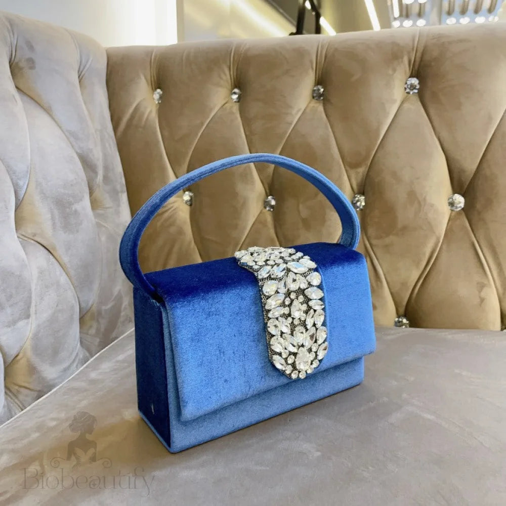 Crystal Encrusted Diamond Handbag