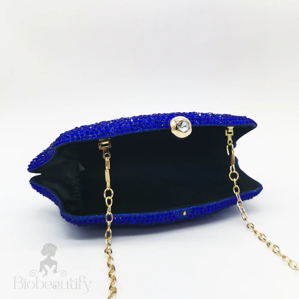 Crystals Clutch Bag By Jane