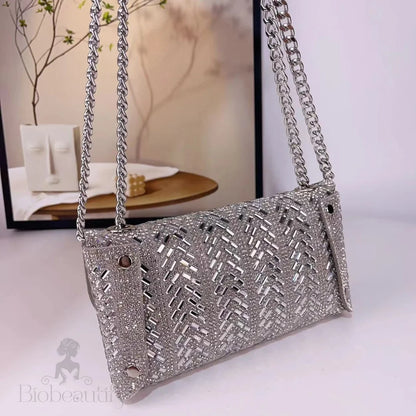 Crystals Clutch By Sharleen