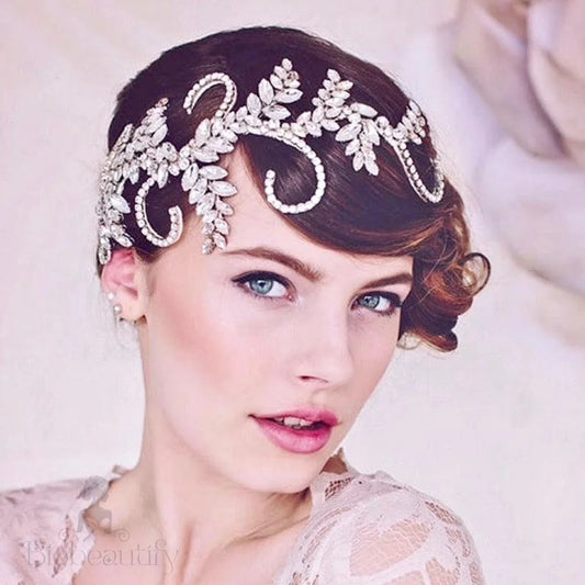 Dacia 1920S Silver Bridal Hair Accessory