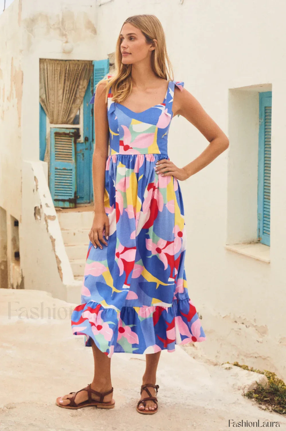 Dahlia Elegant Midi Dress