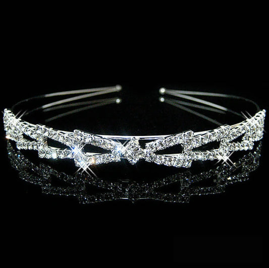 Daisy Crystal Headband For Brides