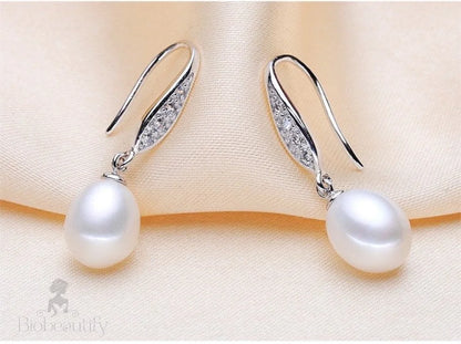 Deana Sterling Silver Natural Pearl Bridal Jewelry Set Multiple Colors Available