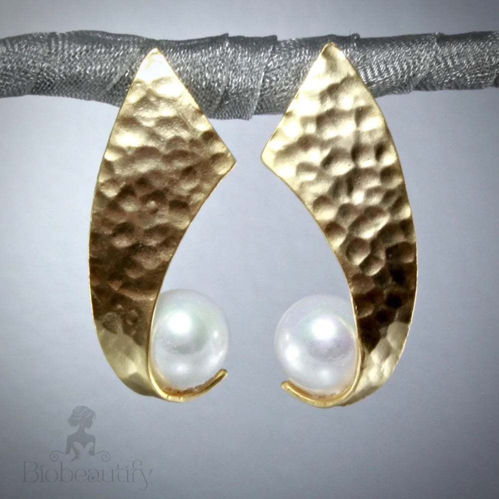 Destiny - Pearl Earrings - Available in Silver and Gold