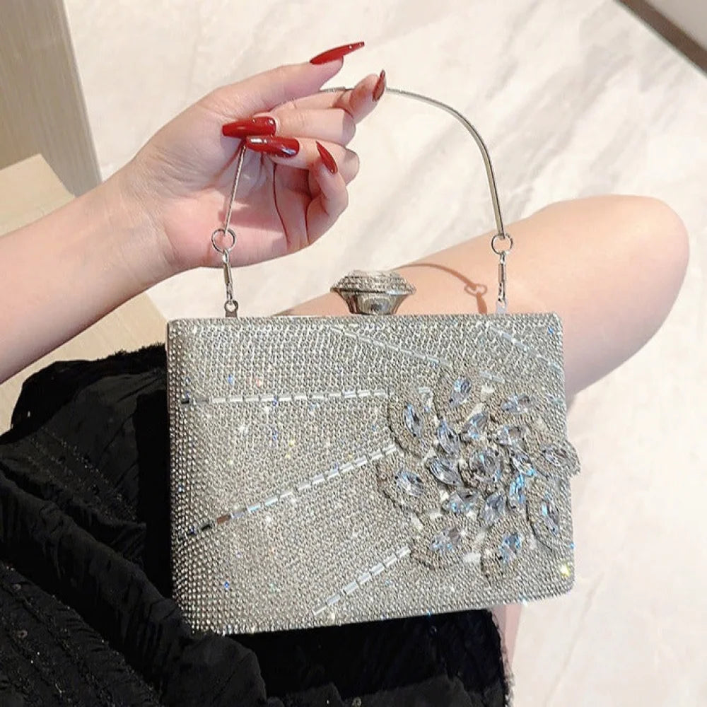 Diamond Clutch Bag By Eda