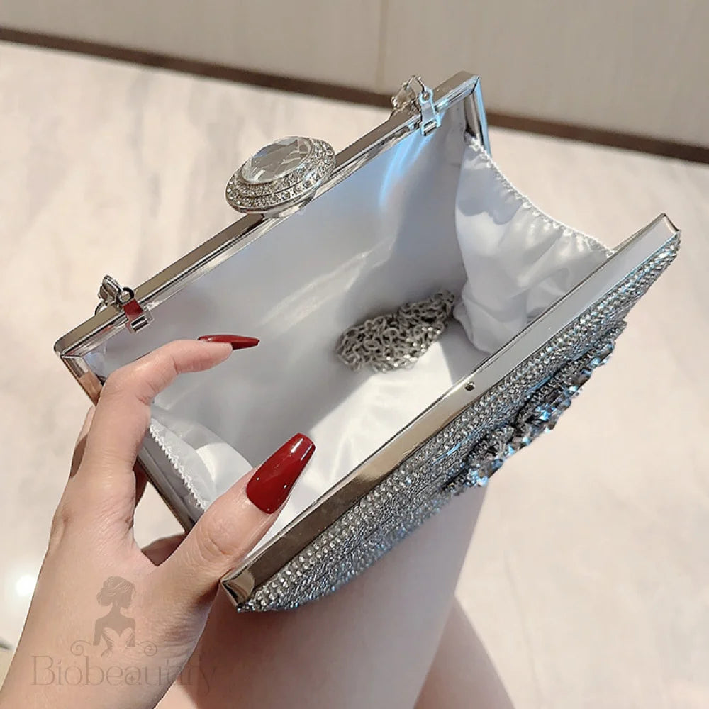 Diamond Clutch Bag By Eda