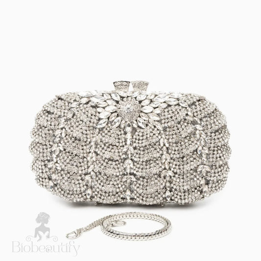 Diamond Clutch Bag For Banquet By Sarah