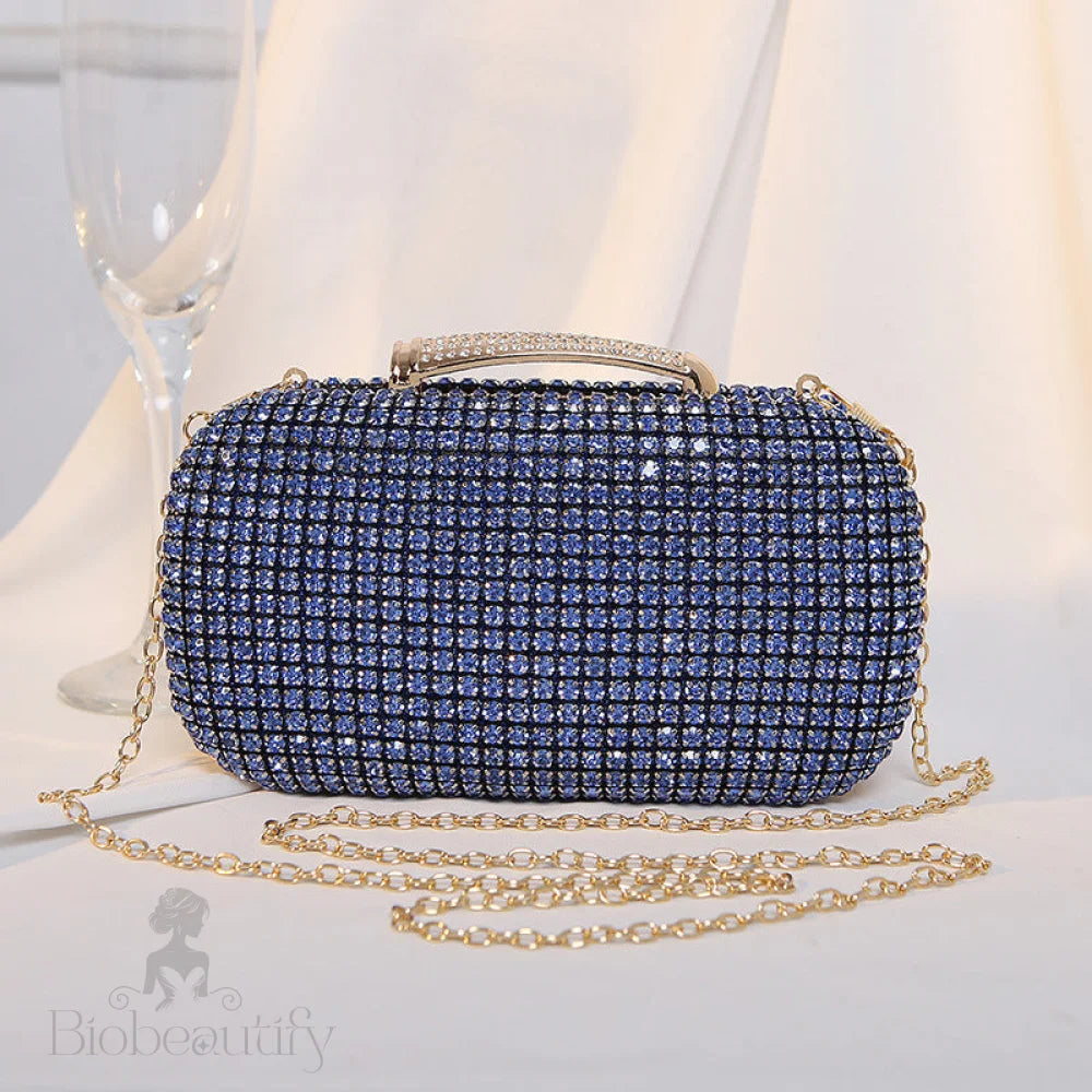 Diamond Encrusted Clutch Bag By Sara