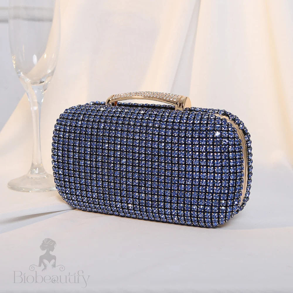 Diamond Encrusted Clutch Bag By Sara