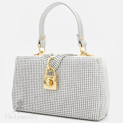 Diamond Encrusted Handbag By Pamela