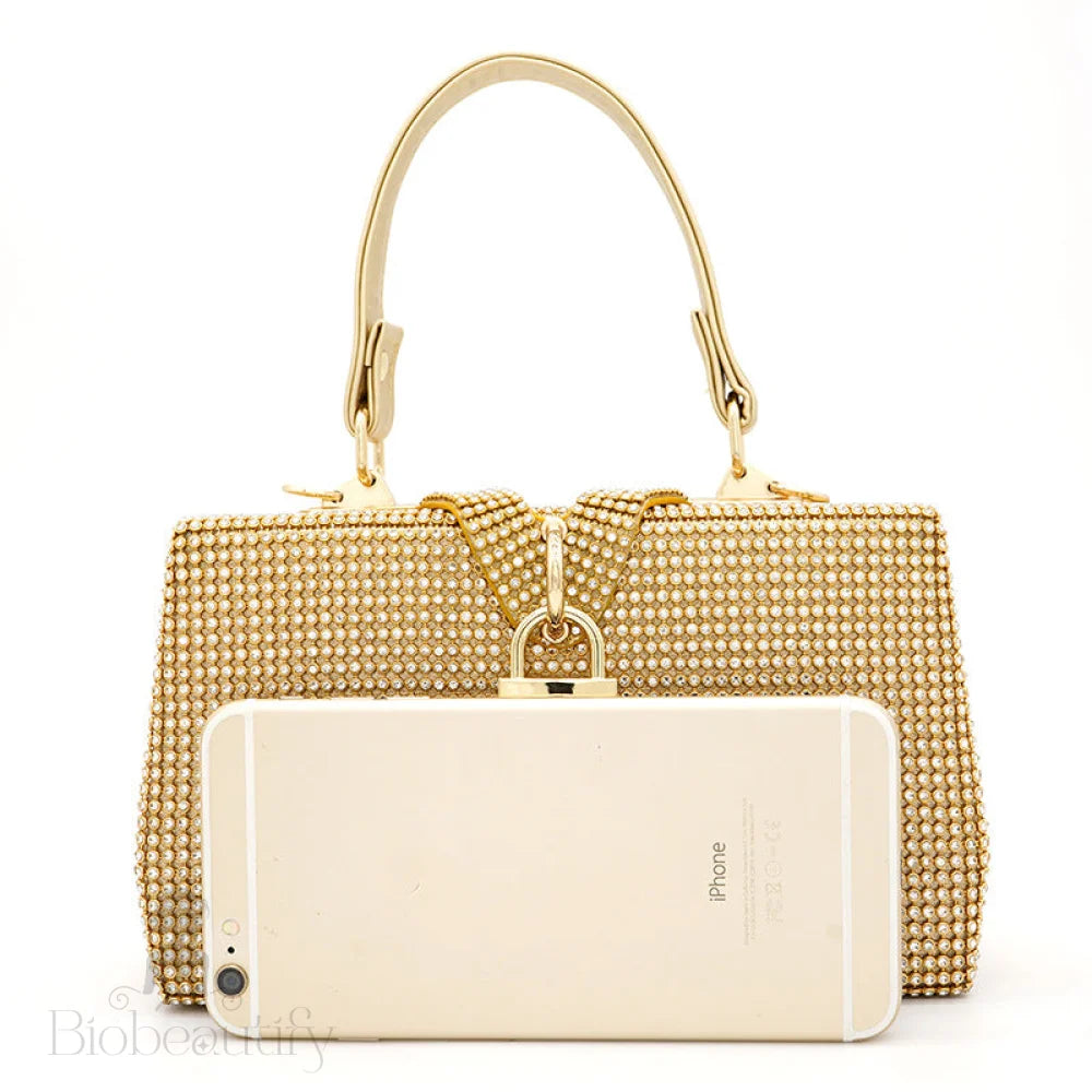 Diamond Encrusted Handbag By Pamela