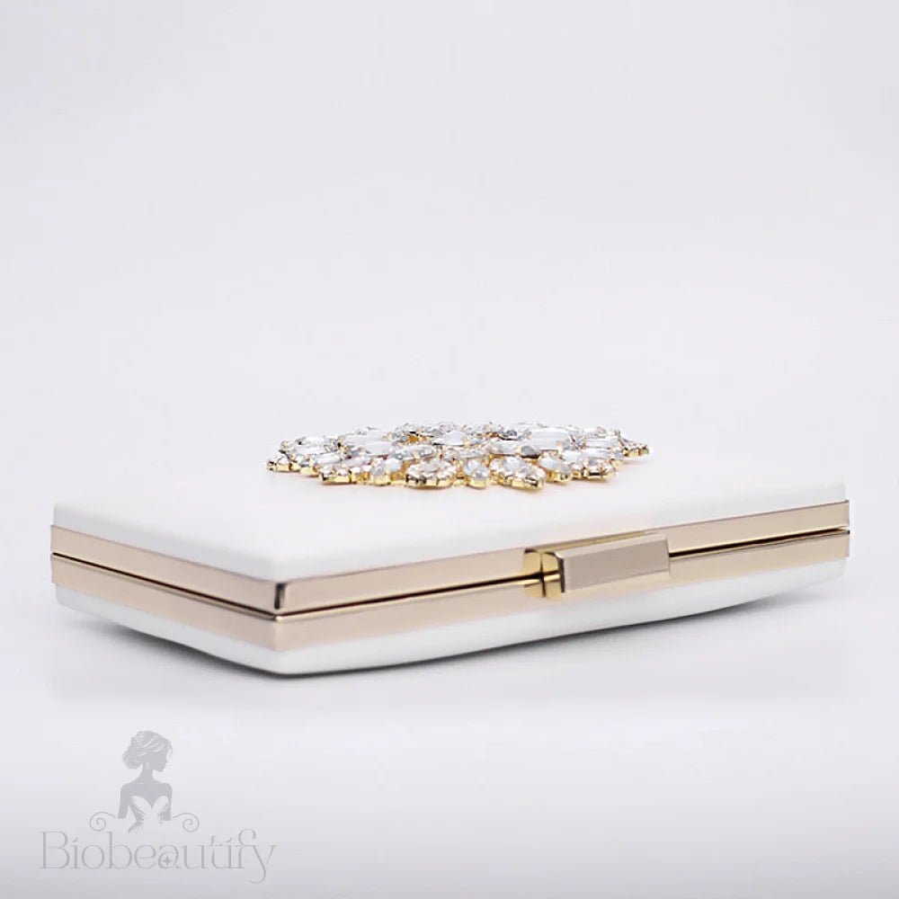 Diamond Studded Evening Clutch By Jennifer