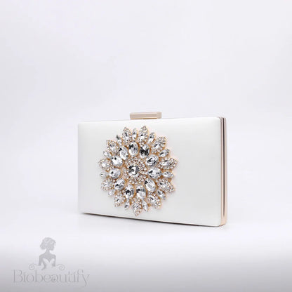 Diamond Studded Evening Clutch By Jennifer