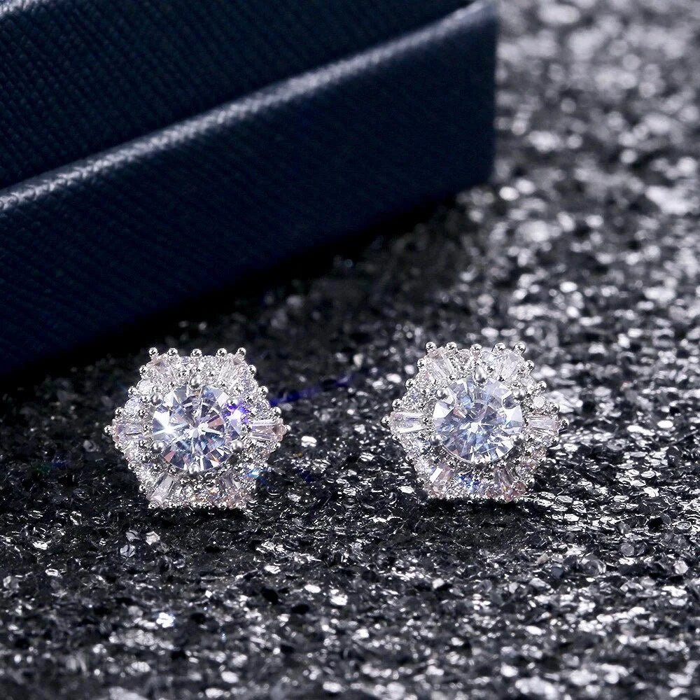 Dixie Cubic Zirconia Bridal Earrings