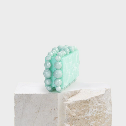 Cloud Clutch Bag In Acrylic