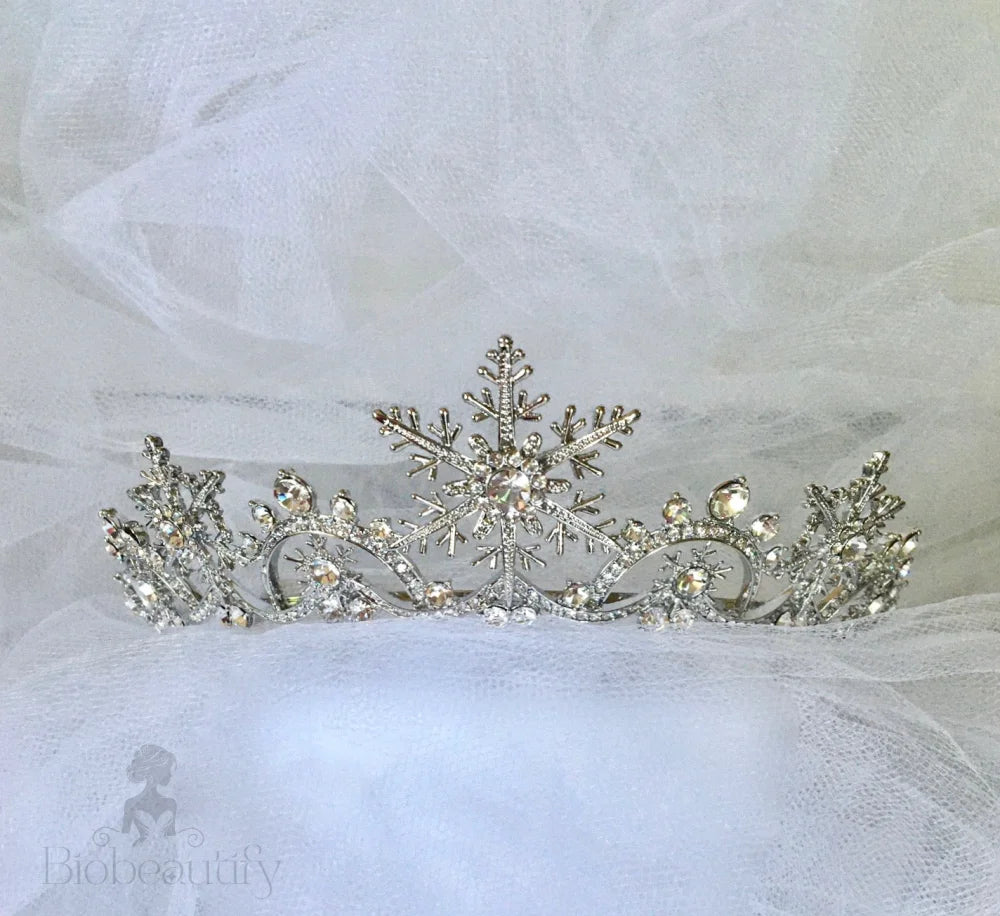 Eira Winter Snowflake Bridal Headpiece