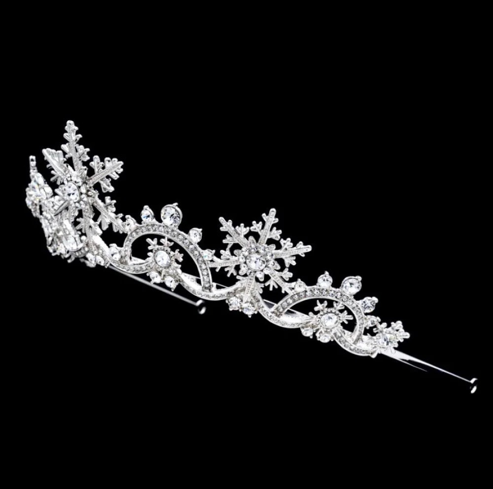 Eira Winter Snowflake Bridal Headpiece