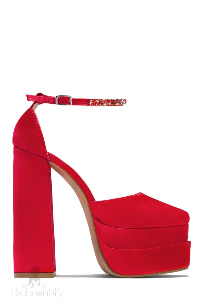 Elana Red Heel 8 /