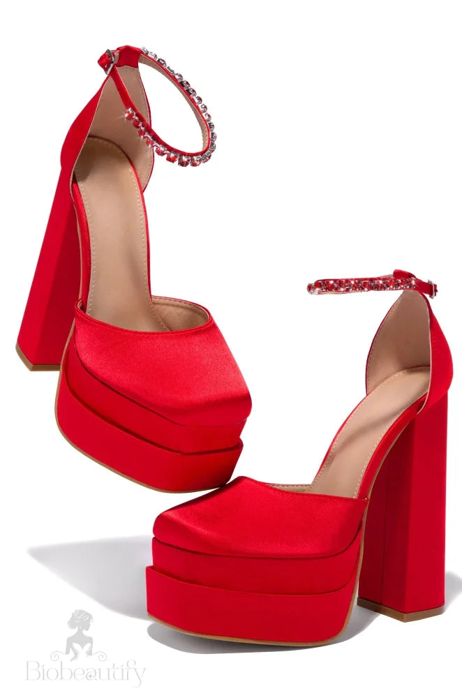 Elana Red Heel 8.5 /