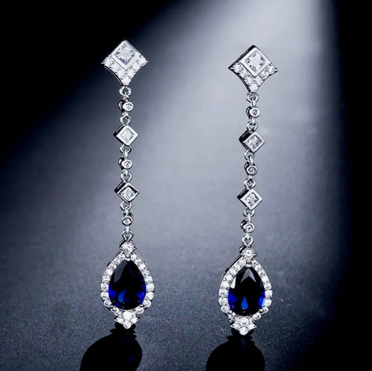 Wedding Jewelry - Cubic Zirconia Bridal Earrings - More Colors