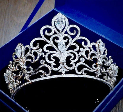 Ellena Cubic Zirconia Bridal Crown