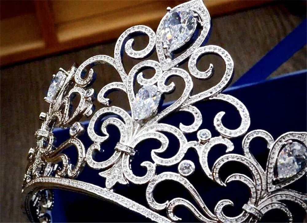 Ellena Cubic Zirconia Bridal Crown